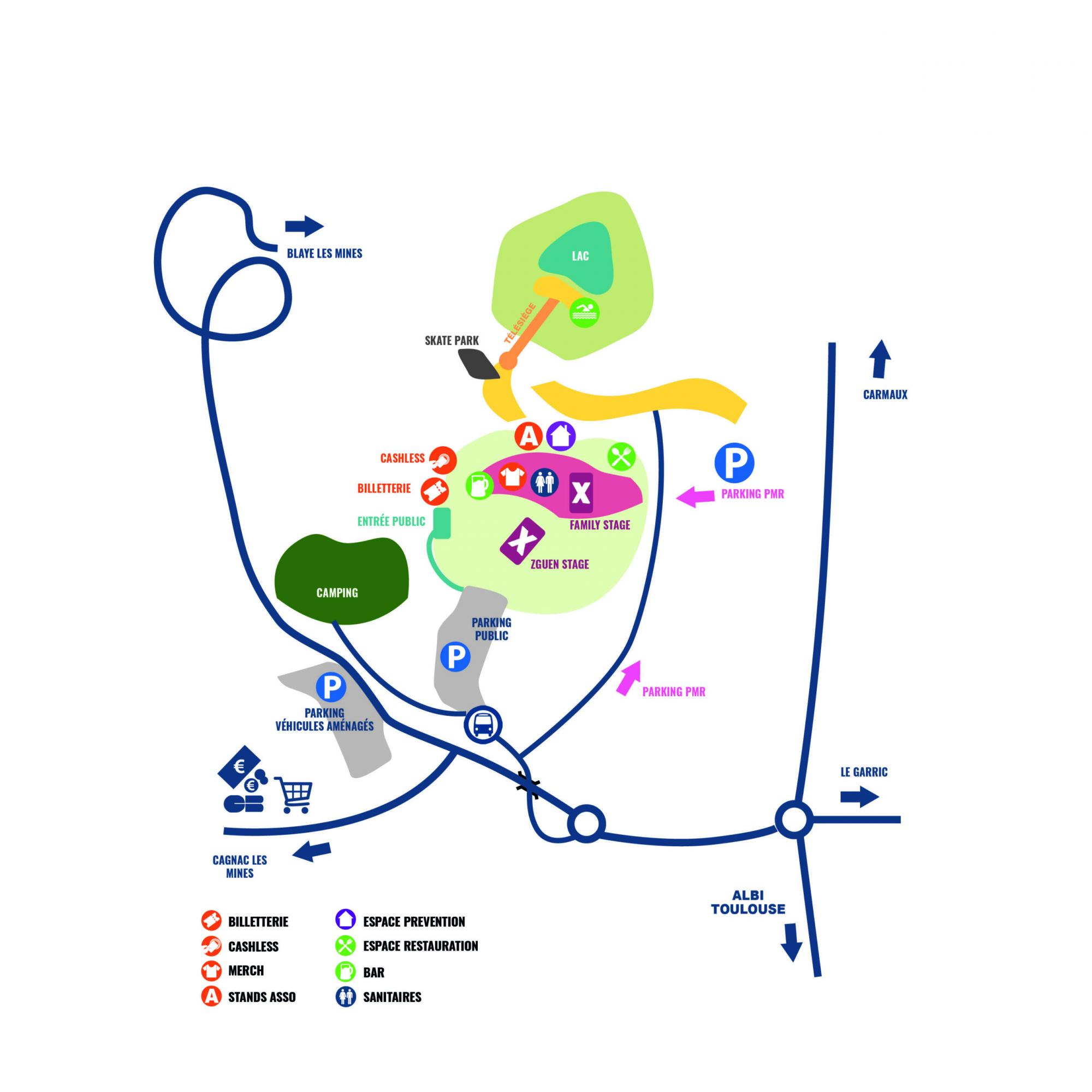 Xtreme Fest 2022 Mapa