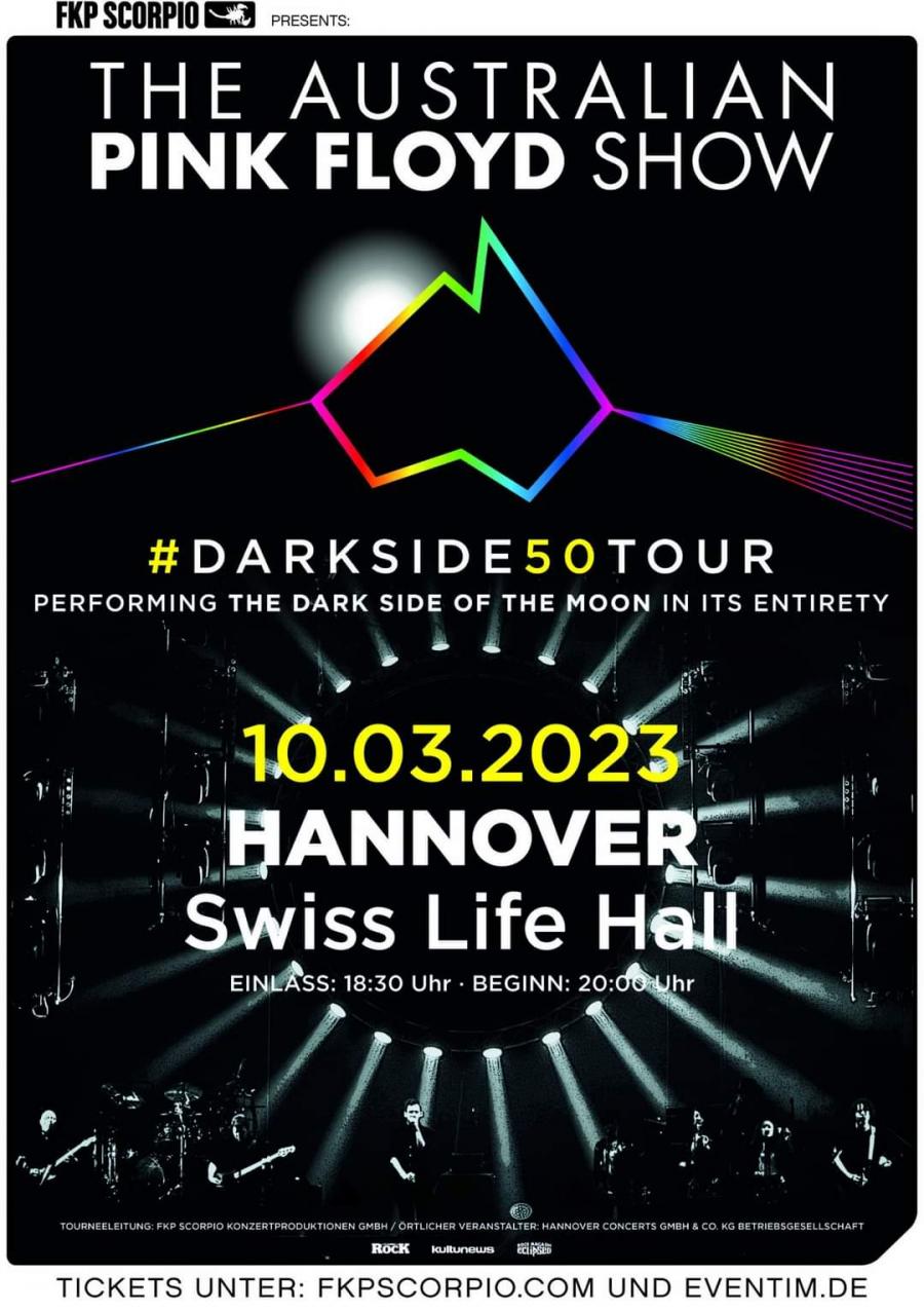 Concierto The Australian Pink Floyd 10/03/2023