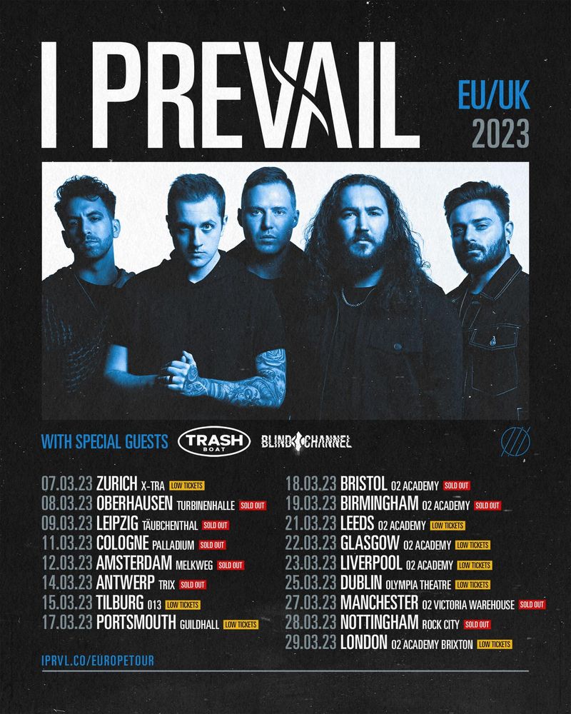 I Prevail Tour 2023