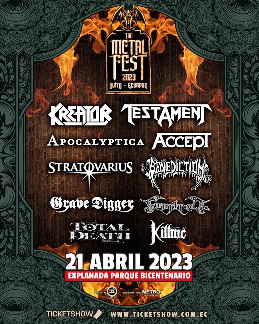 The Metal Fest 2023 21/04/2023 Quito Ecuador