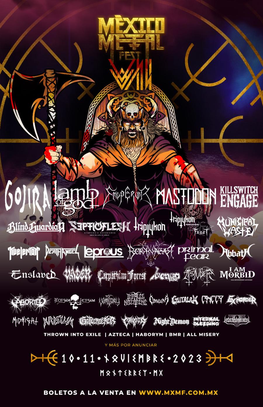Mexico Metal Fest 2023 10/11/2023 (2