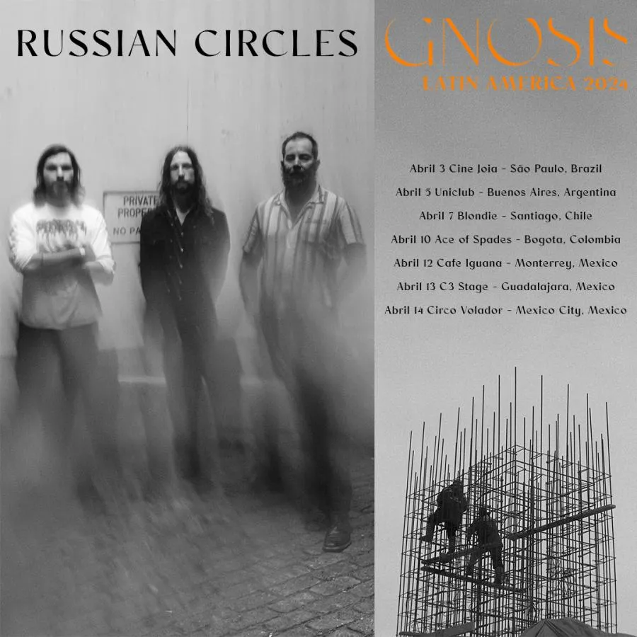 Concierto Russian Circles - 05/04/2024 - Buenos Aires - Uniclub - Argentina
