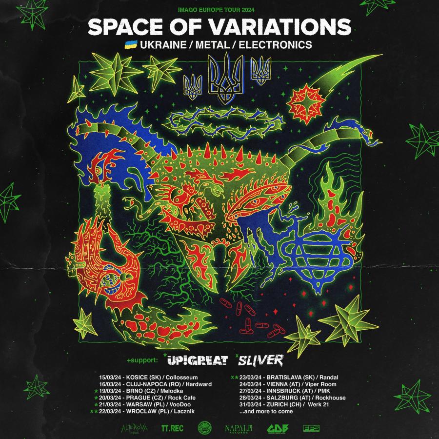 Concierto Space Of Variations 31/03/2024 Zürich Dynamo Werk 21