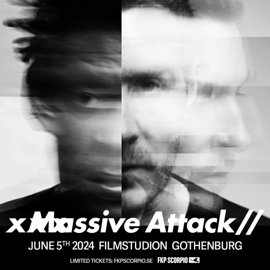 Concierto Massive Attack 05/06/2024 Gothenburg Film Studios Suecia