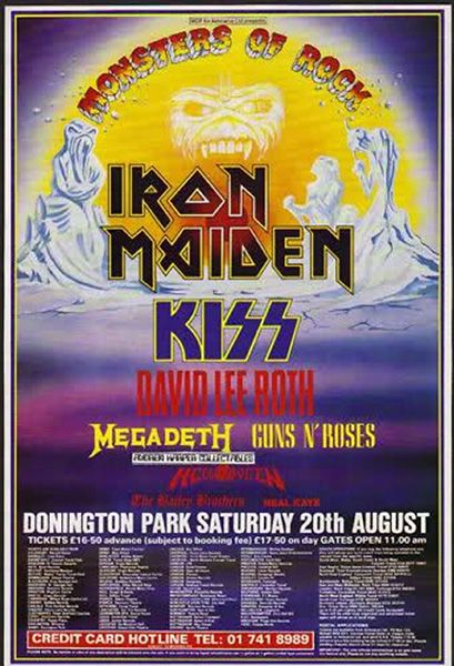 Monsters of Rock 1988 - 20/08/1988 - Castle Donington - Donington