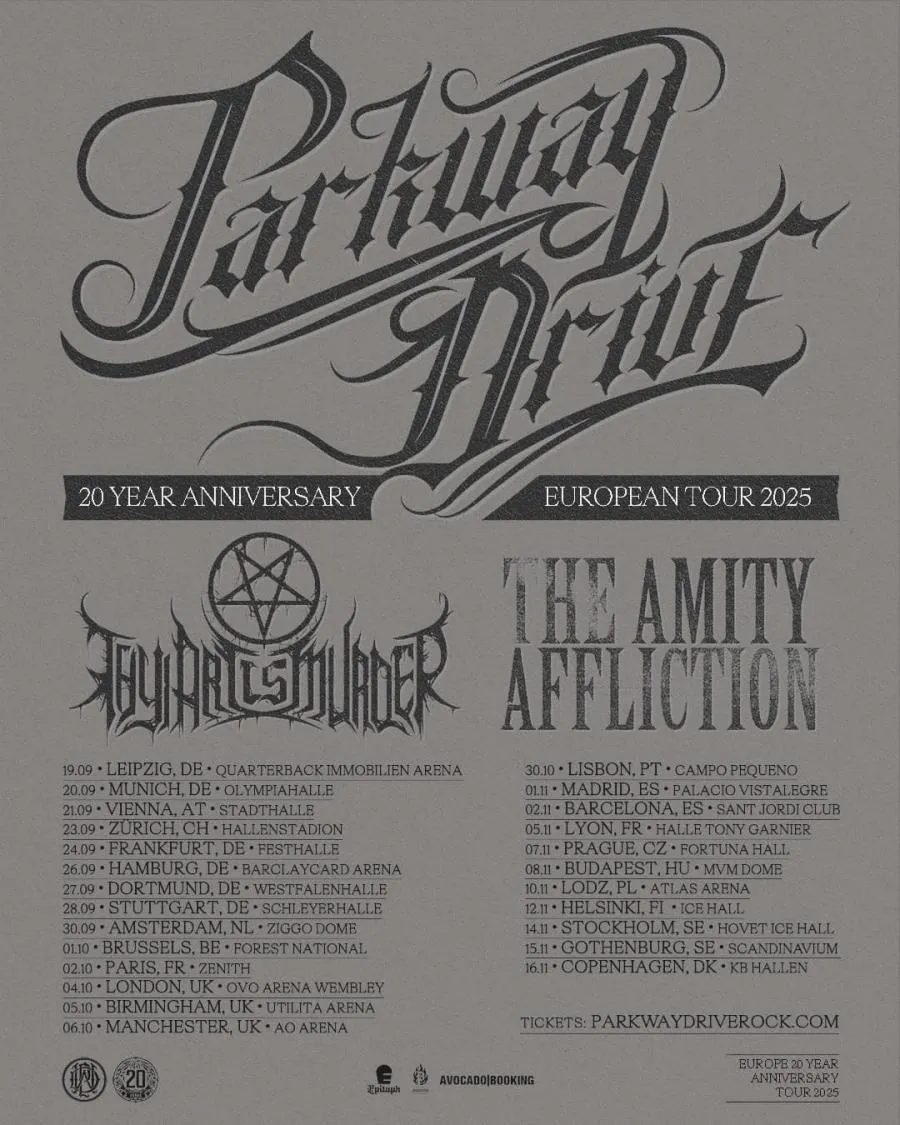 Parkway Drive - Tour 2025