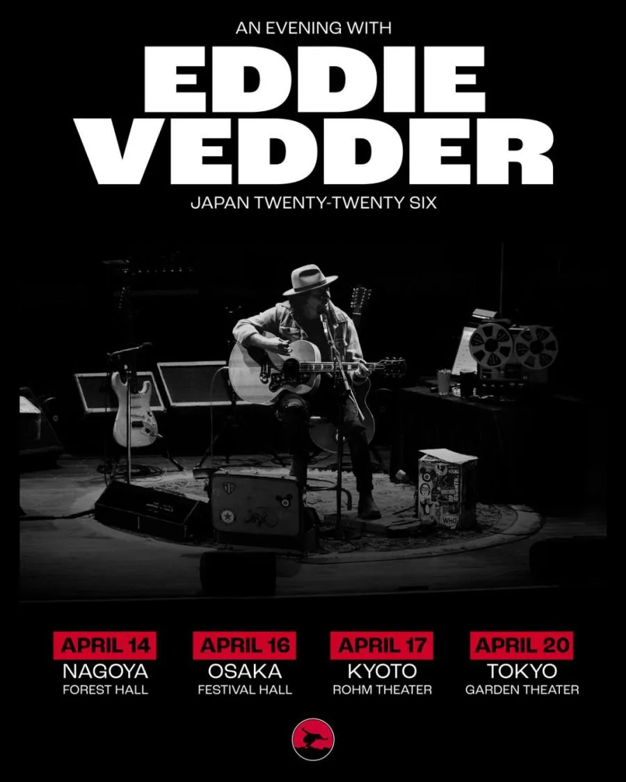 Eddie Vedder - Japan Tour 2026 - 14/04/2026 - Nagoya - Nagoya